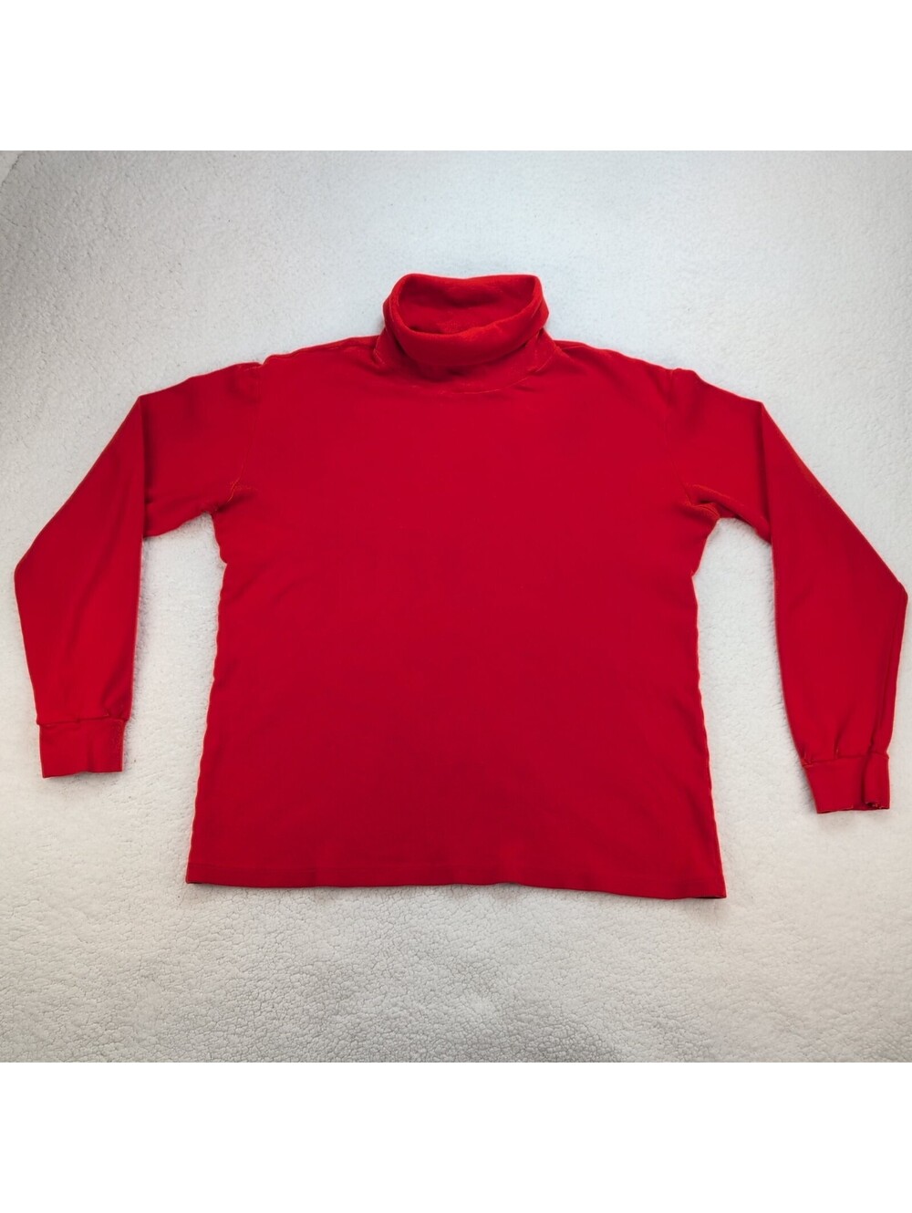 Vintage Duofold Men’s Large Red Turtleneck Made in USA Thermal Base Layer